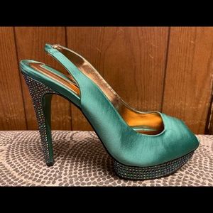 Real heels with sparkles